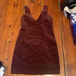 Corduroy dress!